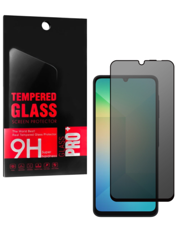 Buy the Privacy Tempered Glass for Galaxy A06 5G A066 2025 2.5D one piece.
