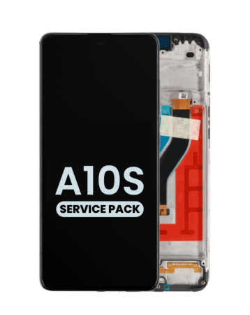 Buy the LCD Assembly with Frame for Galaxy A10s A107 2019 Service Pack.
