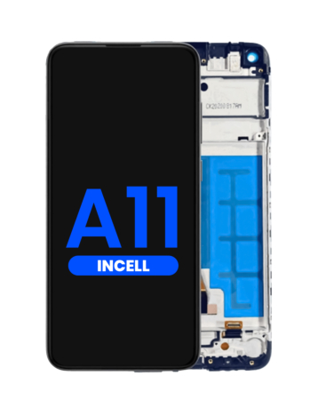 Purchase the LCD Assembly with Frame 161.5mm US Version for Galaxy A11 A115U A115A 2020 Aftermarket Incell.
