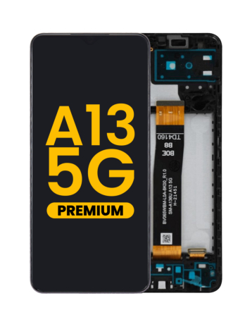 Shop the LCD assembly with frame for the Galaxy A13 5G model A136U released in 2021 in premium quality.

