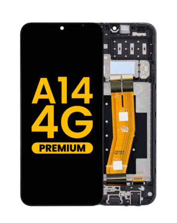 Order the LCD Assembly with Frame for Galaxy A14 4G model A145P or A145R from 2023 in Premium quality.
