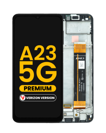Buy the Premium LCD Assembly with Frame for Galaxy A23 5G UW A236V 2022 Verizon Only.
