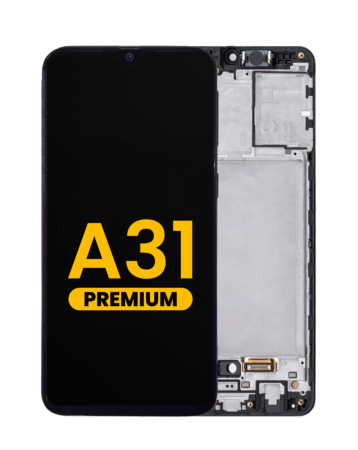 Stock up on the OLED Assembly with Frame for Galaxy A31 A315 2020 Premium.
