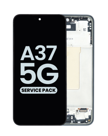 OLED Assembly with Frame for Galaxy A37 5G (A376 / 2026) (CHARCOAL) (Service Pack)