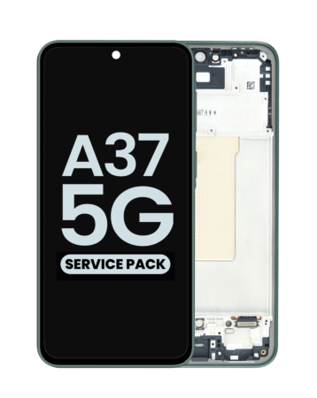 OLED Assembly with Frame for Galaxy A37 5G (A376 / 2026) (GREEN) (Service Pack)