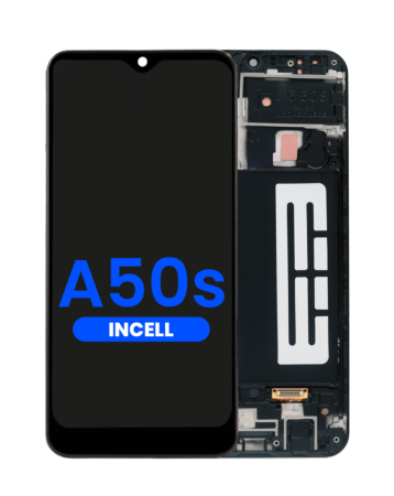LCD Assembly with Frame for Galaxy A50s (A507 / 2019) (Without Fingerprint Sensor) (Aftermarket Incell)