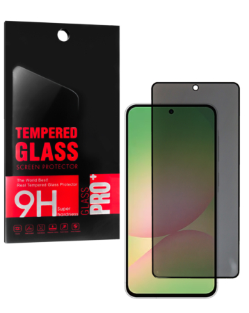 Shop the privacy tempered glass for the Galaxy A56 5G 2025, 2.5D, 1 piece.