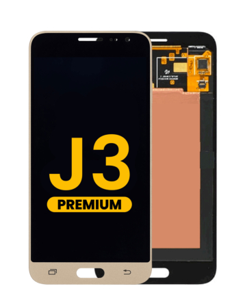 LCD Assembly for Galaxy J3 (J320 / 2016) (GOLD) (Premium)