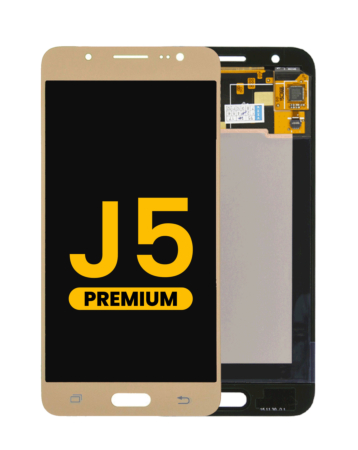 LCD Assembly for Galaxy J5 (J500 / 2015) (GOLD) (Premium)