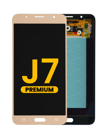OLED Assembly for Galaxy J7 (J710 / 2016) (GOLD) (Premium)