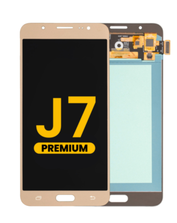 OLED Assembly for Galaxy J7 (J710 / 2016) (GOLD) (Premium)