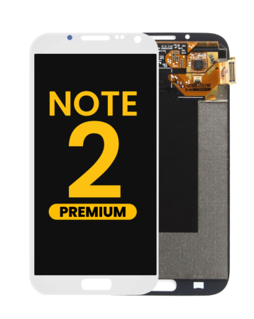 Grab wholesale deals on the OLED Assembly without Frame for Galaxy Note 2 N7100 in White, Premium.