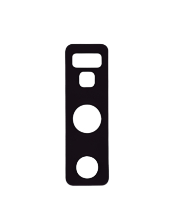 Shop the Back Camera Lens with Adhesive for Galaxy Note 9, glass only, in Black, Pack of 10.