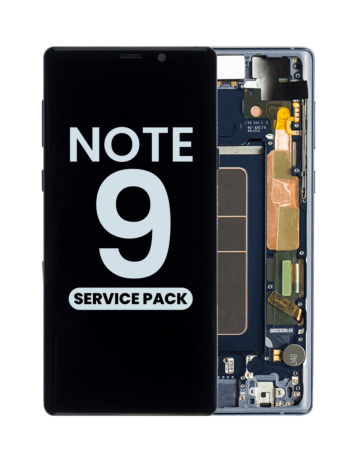 Grab wholesale deals on the OLED Assembly with Frame for Galaxy Note 9 N960 in Ocean Blue, Service Pack.