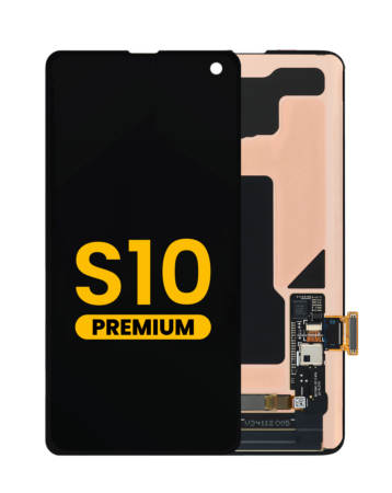 Stock up on the OLED assembly without frame for Galaxy S10 G973, premium.