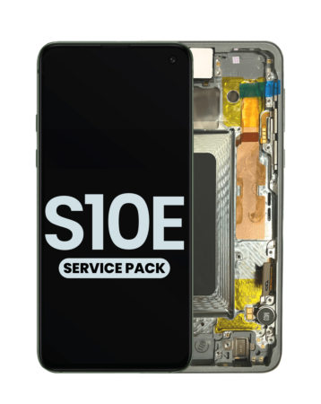 Shop the OLED assembly with frame for Galaxy S10E G970 in Prism Green service pack.