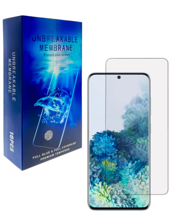 Purchase the thermoplastic film TPU screen protector for the Galaxy S20, armor style, pack of 10.