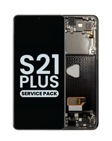 Shop the OLED Assembly with Frame for Galaxy S21 Plus G996 in Phantom Black, Service Pack.