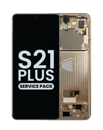 Purchase the OLED Assembly with Frame for Galaxy S21 Plus G996 in Phantom Violet, Service Pack.