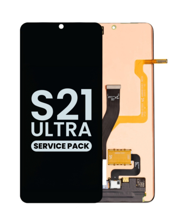 Stock up on the OLED Assembly without Frame for Galaxy S21 Ultra G998, Service Pack.