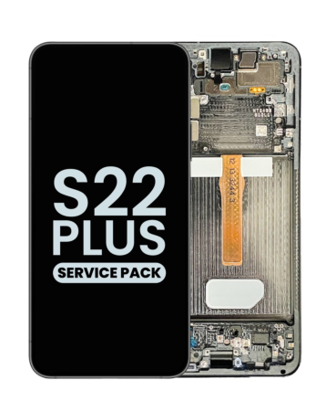 Buy the OLED Assembly with Frame for the Galaxy S22 Plus S906 in Graphite, Service Pack.
