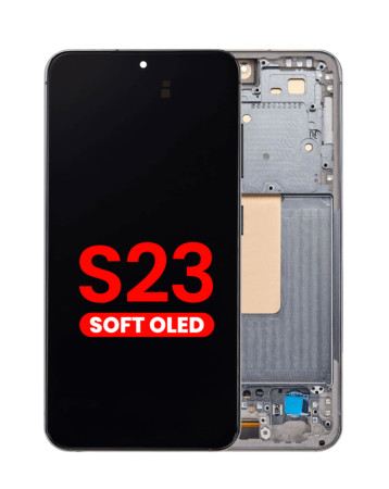 OLED Assembly with Frame for Galaxy S23 (S911) (GREEN) (Aftermarket OLED)