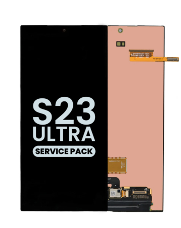 Order the OLED assembly without frame for Galaxy S23 Ultra S918. Service pack.
