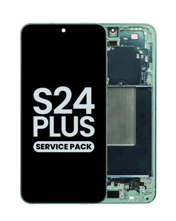 Shop the OLED Assembly with Frame for Galaxy S24 Plus S926 in jade green, service pack.
