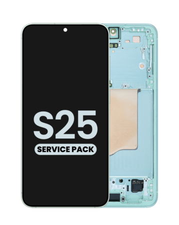 Shop the OLED Assembly with frame for Galaxy S25, model S931, in mint, service pack.