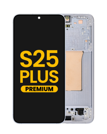 Grab the wholesale deals on the OLED Assembly with Frame for Galaxy S25 Plus, model S936, in icyblue, premium quality.