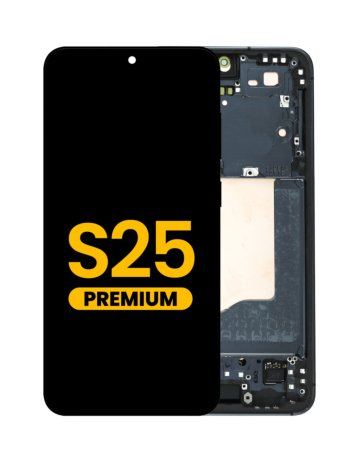 Order the OLED Assembly with frame for Galaxy S25, model S931, in blueblack, premium quality.