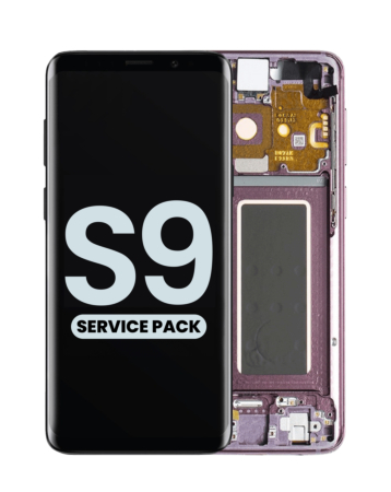 Shop the OLED assembly with frame for Galaxy S9 G960 in Lilac Purple, service pack.