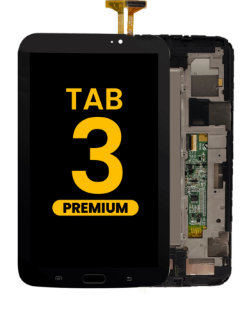 LCD Assembly with Frame for Galaxy Tab 3 7.0 (T210 / T211 / T215 / T217 / P3200 / P3210 / P3220) (BLACK) (Premium)