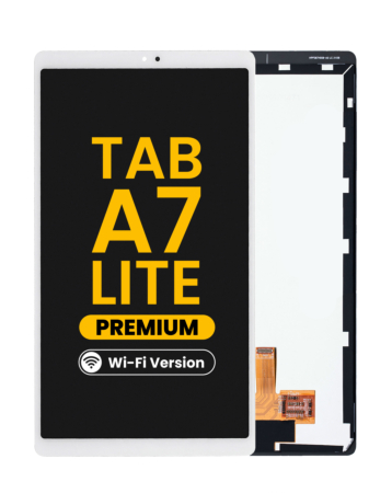 LCD Assembly without Frame for Galaxy Tab A7 Lite 8.7" (T220) (WHITE) (WiFi Version) (Premium)