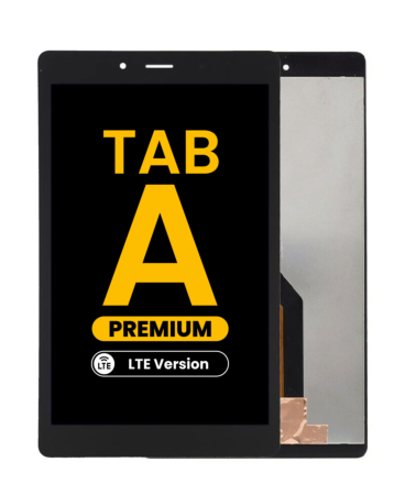LCD Assembly without Frame for Galaxy Tab A 8.0 (T295) (BLACK) (LTE Version) (Premium)