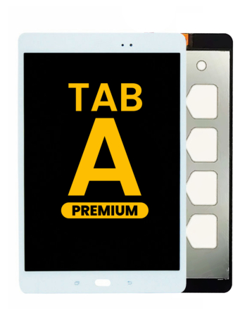 LCD Assembly without Frame for Galaxy Tab A 9.7 (T550) (WHITE) (Premium)