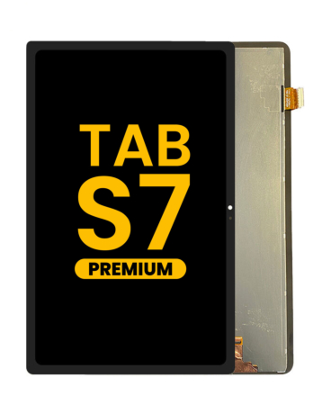 LCD Assembly without Frame for Galaxy Tab S7 11" (T870 / T875 / T876 / T878) (BLACK) (Premium)