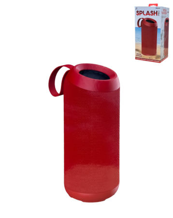 Zero Statik Splash Pro Waterproof Speaker - RED (Only Ground Shipping)