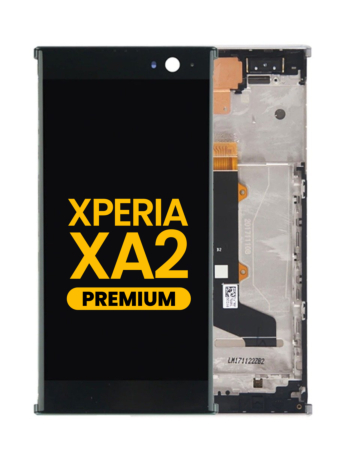 LCD Assembly with Frame for Sony Xperia XA2 (BLACK) (Premium)