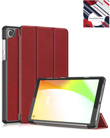 Smart Shockproof Stand Case - RED for Galaxy Tab A9 2023 (8.7") / Tab A11 2025 (8.7")  (Only Ground Shipping)