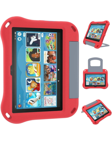 Lightweit Shockproof EVA Case with Handle Stand - RED for Galaxy Tab A9 Plus 2023 (11") / Tab A11 Plus 2025 (11") (Only Ground Shipping)