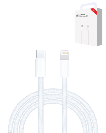 USB C-L Non-MFI Charging Data Cable (9ft) (27W) (Only Ground Shipping)