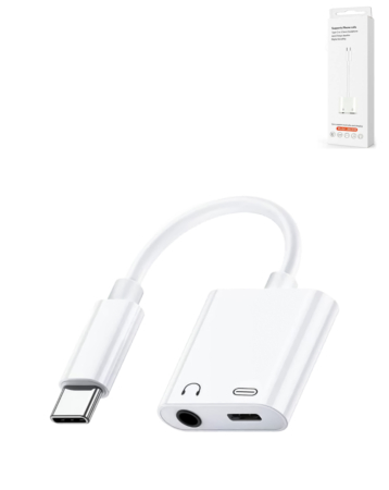 USB C-C & Audio Jack AUX Adapter (3.5mm) (Only Ground Shipping)