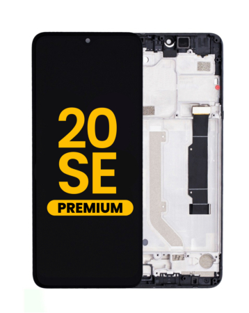 LCD Assembly with Frame for TCL 20 SE (NUIT BLACK) (Premium)