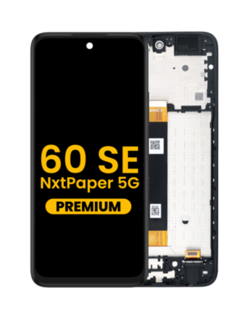 LCD Assembly with Frame for TCL 60 SE NxtPaper 5G (T521K) (Premium)
