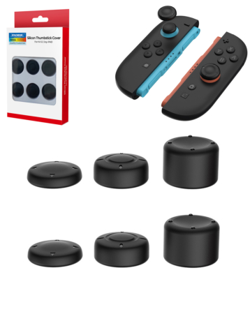 Dobe Thumbstick Set for Nintendo Joy-Con Controller 2 (6 Piece Set) (Only Ground Shipping)