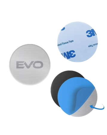 EVO Round Magnetic Metal Sticker for Inside Case (Only Ground Shipping)