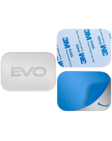 EVO Square Magnetic Metal Sticker for Inside Case (Only Ground Shipping)