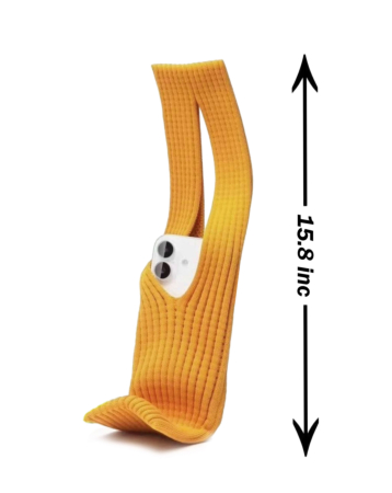SHORT Soft Stretch Knit Phone Sleeve - GOLD (Only Ground Shipping)