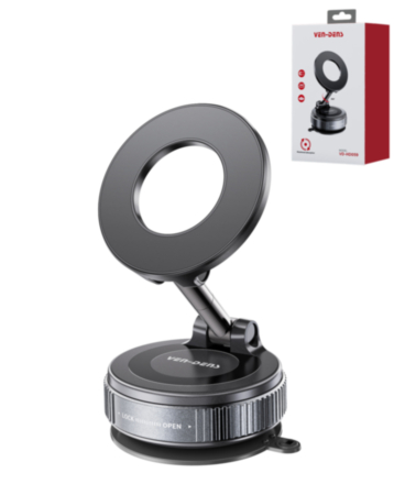 VEN-DENS VD-HD059 Magnetic Car Phone Holder with Suction Cup Base (Only Ground Shipping)